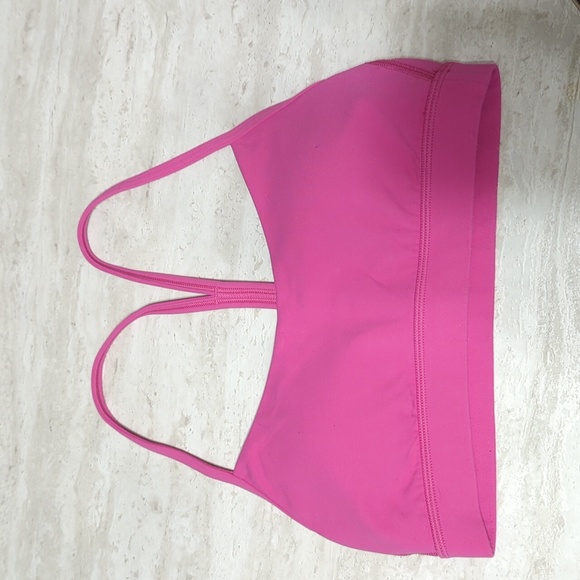 lululemon athletica Other - Flow Y Nulu Bra - Sonic Pink